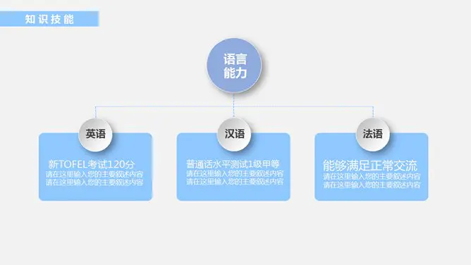 立体岗位竞聘述职报告节日介绍PPT模板(通用版)