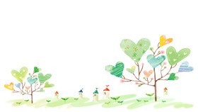 秋天可爱稻草人背景图片知识介绍PPT模板（大气）