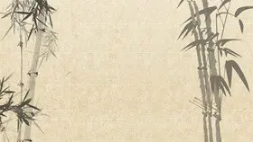 水彩花朵花环背景图片知识介绍PPT模板(古典)