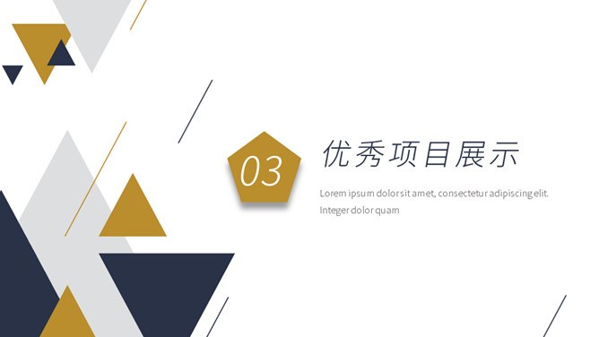 三角月度工作总结模板（高清风格）