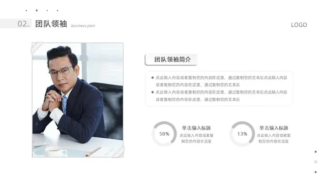 极简商业计划书知识介绍PPT模板(简约)