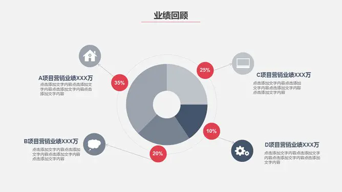 极简实用部门工作总结节日介绍PPT模板(通用版)