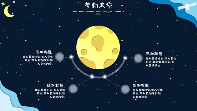 科幻儿童宇宙太空模板(高清风格)