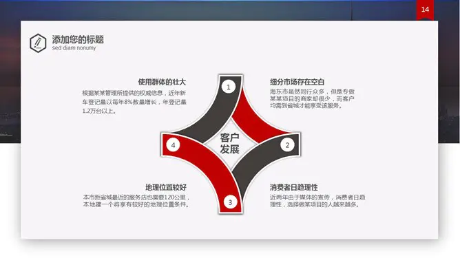 工作报告总结汇报模板(简约风格)