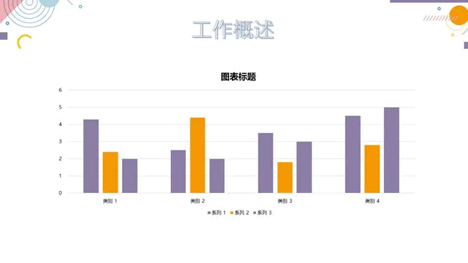 时尚彩色孟菲斯工作总结节日介绍PPT模板(通用版)